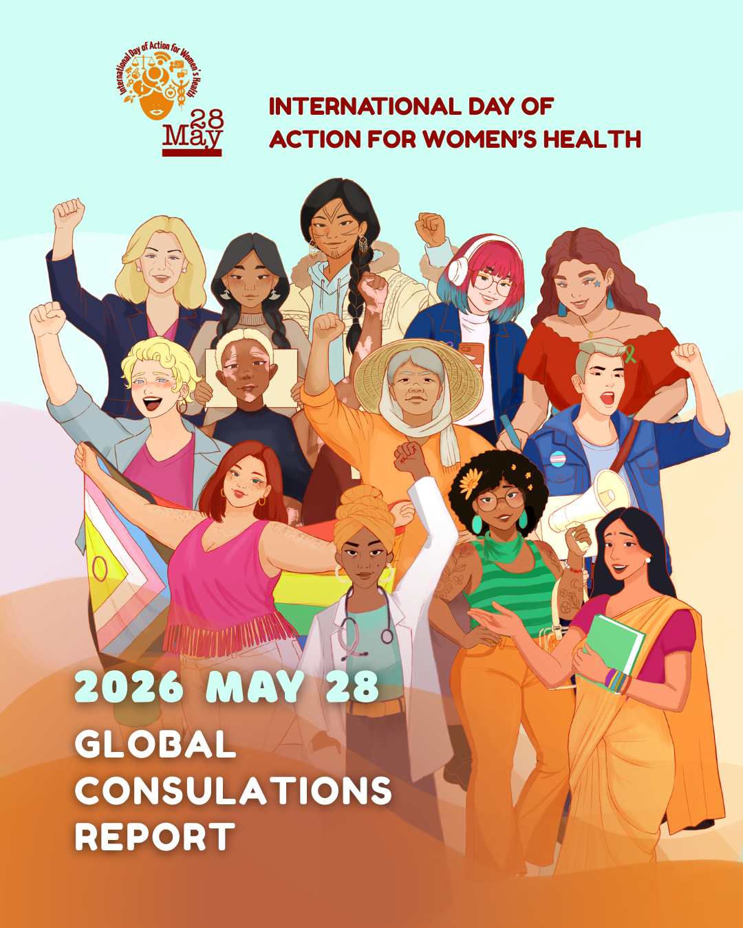 Cover of the 2026 May 28 Global Consultations Report