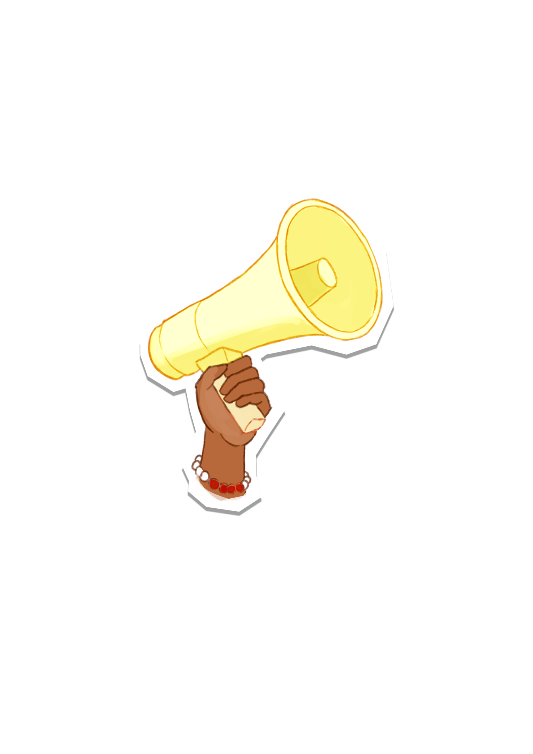 Prop megaphone