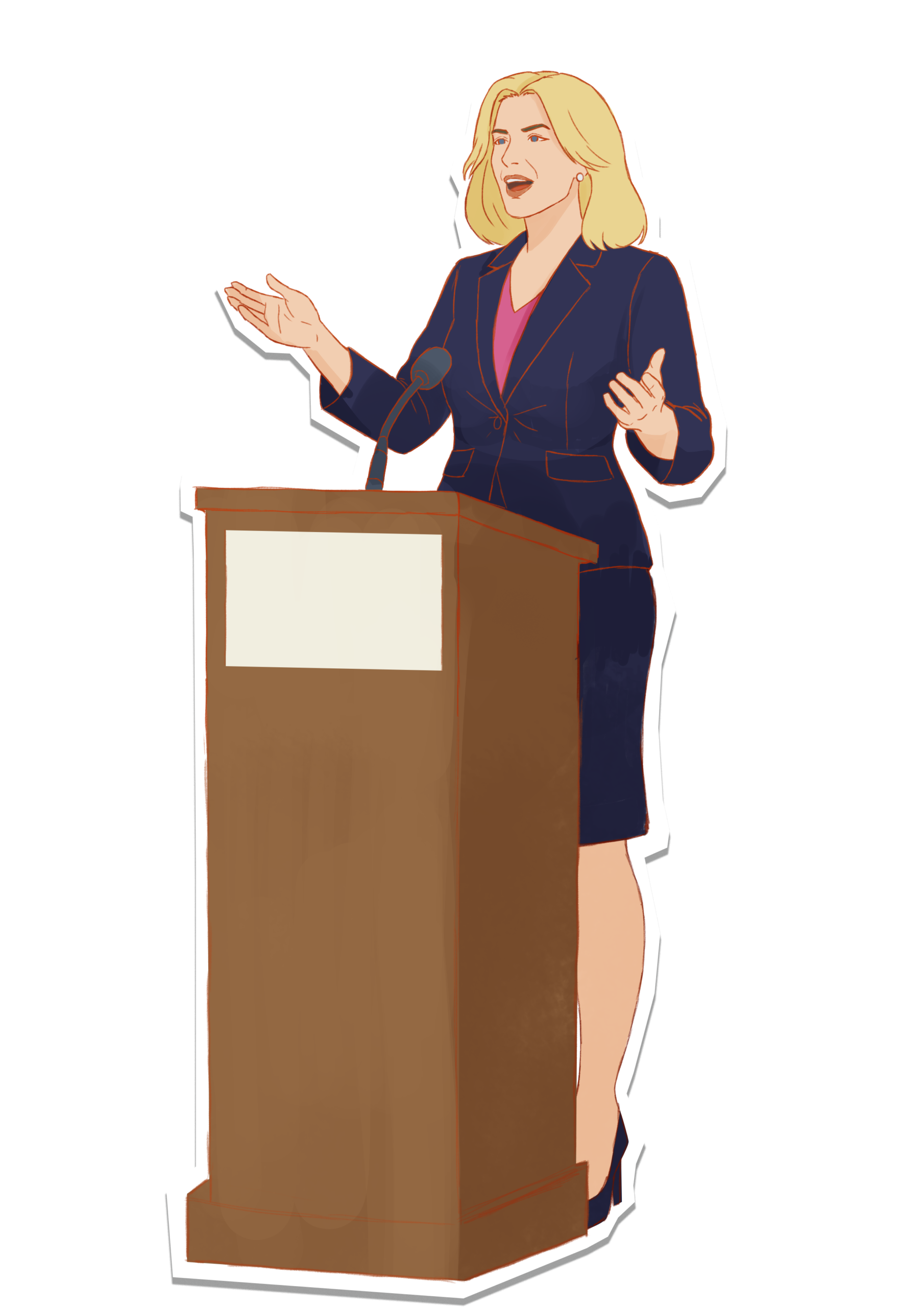 Woman politician