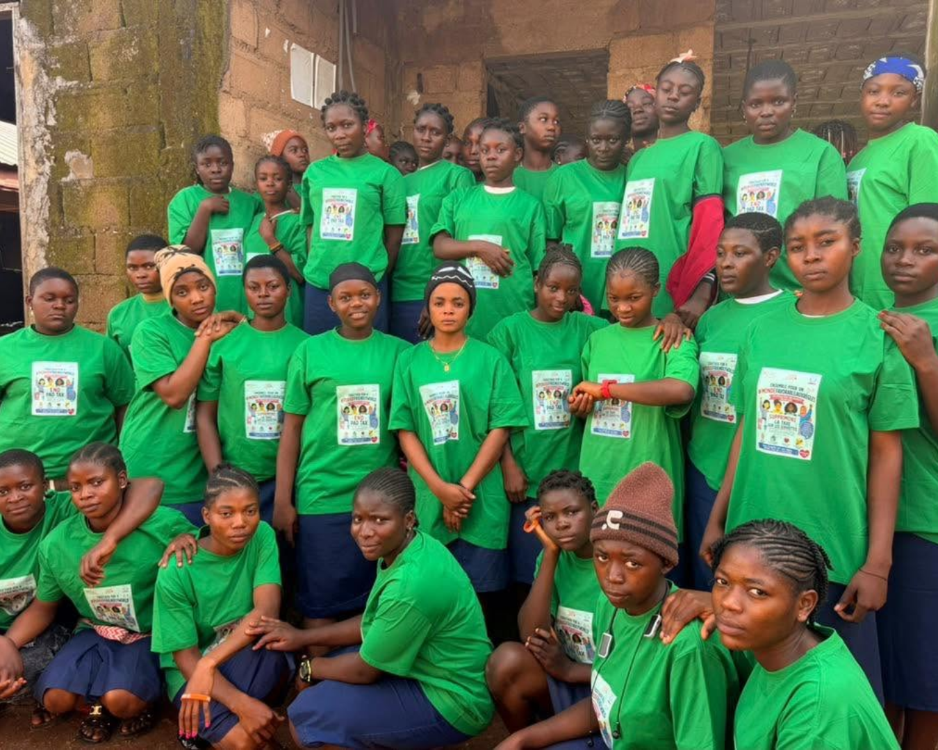 Campaign activity by Women for a Change — Cameroon